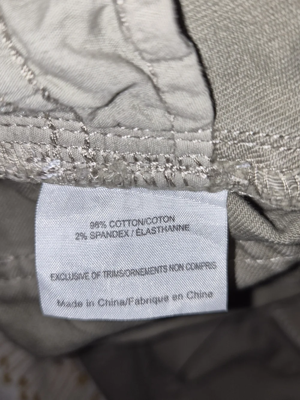 Tory Burch Cropped Stretch Pants – Women's Size 30 Us Size 10- Olive Gray